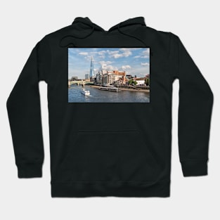 London Skyline and River Thames Hoodie